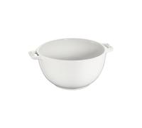 Insalatiera con Manico 18 cm Bianca in Ceramica