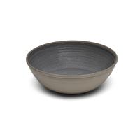 insalatiera in Melamina Centro tavola Renna Nera Grande Ø 31xh8 cm certificato per l'uso alimentare colore Nero Sabbia Vulcanica nero