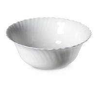 Insalatiera KADAX, ciotola, ciotola per frutta, tagliere 23 cm, bianco