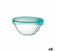 Insalatiera Luminarc Keep'n Lagon Trasparente Con coperchio Vetro Ø 17 cm [6