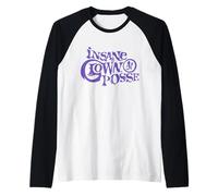Insane Clown Posse | Merchandising Ufficiale ICP | Logo Stack Maglia con Maniche Raglan