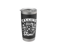 Inscatolamento è la mia marmellata Farmer Prepper Homesteader Amanti Inscatolamento Bicchiere termico in acciaio inox doppia parete