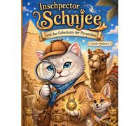 Inschpector Schnjee und das Geheimnis der Pyramiden: Ein abenteuerliches Ägypten-Malbuch für Kinder ab 4 Jahren | Mit niedlichen Detektiv-Katzen, Wüstentieren und geheimnisvollen Schätzen zum Ausmalen