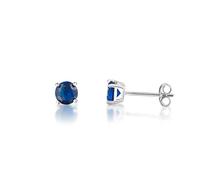 inSCINTILLE Lucciole Orecchini Punto Luce in Argento 925 Rodiato con Zirconia Cubica