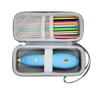 Inscool Custodia compatibile con la maggior parte delle penne per stampanti 3D per bambini, accessori per penne 3D per stampa e cavo USB, custodia protettiva adatta per penne per stampa 3D (solo