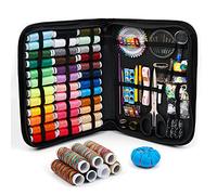 Inscraft - Kit da cucito 226 pezzi di alta qualità, 43 bobine di filo XL, adatto per viaggiatori, adulti, bambini, principianti, emergenza, fai da te e casa