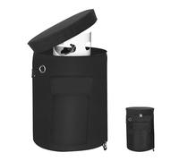 Inscrip Copertura per bombola del gas, bombola del gas, copertura per bombole del gas, 5 kg, impermeabile 600D, antivento, anti-UV, con doppia cerniera e tasca di stoccaggio (L)