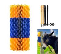 Inscrip Spazzola antigraffio per cavalli, 45 cm, spazzola per criniera, per cavalli, mucca, massaggi, spazzola massaggiante per alleviare il prurito per animali domestici come cavalli, mucche, pecore