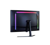 Inscrip Striscia LED neon 5050, striscia LED RGB fai da te, striscia luminosa al neon, retroilluminazione PC, sincronizzazione con colore dello schermo, illuminazione LED USB (per monitor Pc da 27