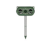 Insect and Animal Repellent Solar Ultrasonic Repeller Cat Repellent Mole Repeller Waterproof Strong Bird Repellent Dog Repeller for Garden Farm Campin