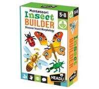 Headu Gioco educativo Insect Builder MU27040 – Per bambini 5-8 anni – Made in Italy
