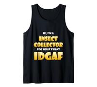 Insect Collector IDGAF Meme Bug Science Ant Studying Insects Canotta