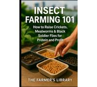 Insect Farming 101: How to Raise Crickets, Mealworms & Black Soldier Flies for Protein and Profit: A Step-by-Step Guide to Sustainable Insect Rearing for Home Use and Agribusiness Ventures