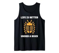Insect Woodlice Quote Pill Bug Life is Better Under a Rock Canotta