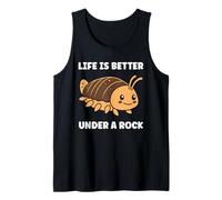 Insect Woodlice Quote Pill Bug Life is Better Under a Rock Canotta