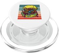 Insectburger Mangia insetti Io mangio insetti Insectfood PopSockets PopGrip per MagSafe