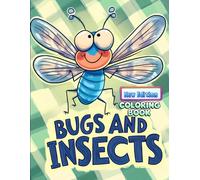 Insects Coloring Book: A Fun and Relaxing Gift for Kids: 50 Pages to Color and Enjoy.