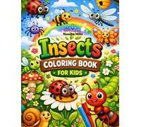 Insects Coloring Book for Kids: Fun and Easy Bug Adventures with Cute Animals, Nature Scenes & Big Bold Designs