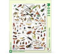 Insects ~ Insectes - NYPC Vintage Images Collezione Puzzle 1000 Pezzi