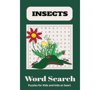 Insects Word Search Puzzle Book: Word Searches with Easy to Read Print about bugs, insects, creepy crawlers, and More | 6x9 inches | 110 pages | 50+ ... for Vacations, Holidays, and Free Times