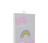 Insegna al Neon, Decorazioni Camera da Letto, Disegni LED da Parete, Insegna Luminosa Muro, Modello Arcobaleno, 30 x 16 cm, GINGA