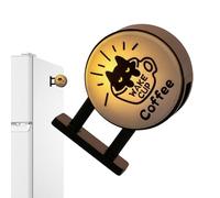 Insegna Al Neon Del Caffè - Adesivi Per Lavagna Magnetica, Materiale ABS | Versatile, Scrivibile, Lavabile Per Cucina, Ufficio, Dormitorio Studentesco Per Organizzare Idee Per Appunti