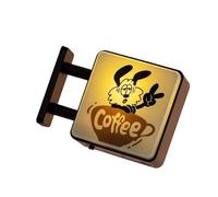 Insegna Al Neon Del Caffè - Adesivi Per Lavagna Magnetica, Materiale ABS | Versatile, Scrivibile, Lavabile Per Cucina, Ufficio, Dormitorio Studentesco Per Organizzare Idee Per Appunti