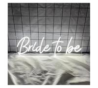 Insegna al neon Insegna luminosa al neon per la futura sposa, ideale per decorazioni murali per camera da letto, matrimonio soggiorno(40X13cm)