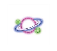 Neon PLEXI LED PLANET multicolore FPNE05X Forever Light BX14379
