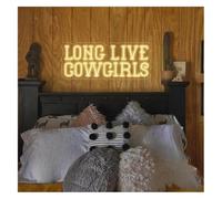 Insegna al neon Per insegna al neon Lunga vita alle cowgirl per la Per stanza delle ragazze, parete in stile western(One)
