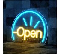 Insegna al neon Per prestito di parole per lampade al neon Apri per insegne Luce LED per negozi