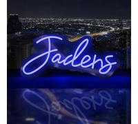 Insegna al neon personalizzata personalizzata dello specchio per la decorazione della parete, luce al neon personalizzabile per camera da letto, matrimonio, festa di compleanno