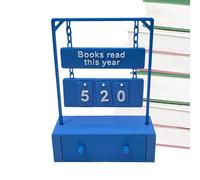Insegna da banco - Libresco stampato in 3D, espositore per decorazioni per biblioteca, elegante e funzionale, autentico, decorazione per libri da banco, letterario autentico, regalo per l'home office