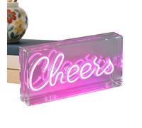 Insegna da bar per festa,Luce al neon 3D USB per ufficio - Lampada per gioco da bere - per casa, camera da, appartamento, università, matrimonio, spazio concorso di bevande calcio