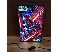 Insegna da collezione Star Wars Darth Vader LED Light Box pannello artistico ...