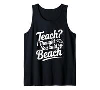 Insegna? Ho Pensato Che avessi Detto Spiaggia Canotta