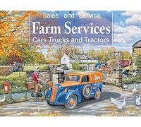 Insegna In Acciaio Per Servizi Agricoli Auto, Camion E Trattori 40Cm X 30Cm