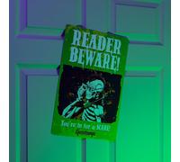 Insegna In Metallo Goosebumps Reader Beware Trick Or Treat Studios