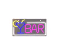 Insegna Luminosa a LED "Chill Time Ready" con effetto neon per interni