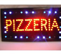 INSEGNA LUMINOSA A LED CON SCRITTA (PIZZERIA)