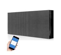 INSEGNA LUMINOSA A LED WIFI PER ESTERNO IP65 TESTO SCORREVOLE BIANCA 100X40CM