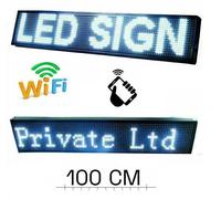 Insegna Luminosa a led wifi Scritta personalizzata scorrevole tabella negozio [EEK: A+++]