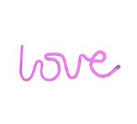 Insegna luminosa al neon a LED Luce notturna a forma di cuore a forma di stella di luna per camera da letto per bambini Wall Art Regalo di compleanno di Natale romantico
