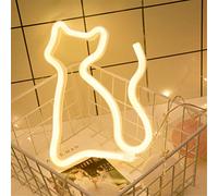 Insegna luminosa al neon a LED Luce notturna a forma di cuore a forma di stella di luna per camera da letto per bambini Wall Art Regalo di compleanno di Natale romantico