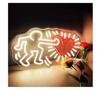 insegna luminosa al neon Decorazioni luminose al neon "Ti mando il mio amore"