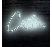 Insegna Luminosa al Neon LED Scritta Personalizzata logo nome Bimbo Idea Regalo