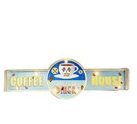 Insegna Luminosa in metallo Vintage Coffe House