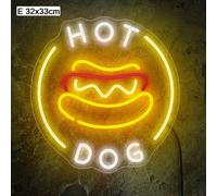 Insegna Luminosa Neon LED Scritta Decorazione BAR RISTORANTE NEGOZIO Idea Regalo