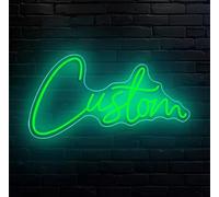 Insegna Luminosa Neon LED Scritta Personalizzata Decorazioni nome Bambino Regalo