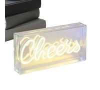 Insegna Luminosa Per Bar | Insegna Luminosa Al Neon 3D USB Da Bar | Decorazione Di Benvenuto Per Università - Per Ambienti Come Casa Zona Uomo Appartamento Università Matrimonio Club Da Bere Competizi